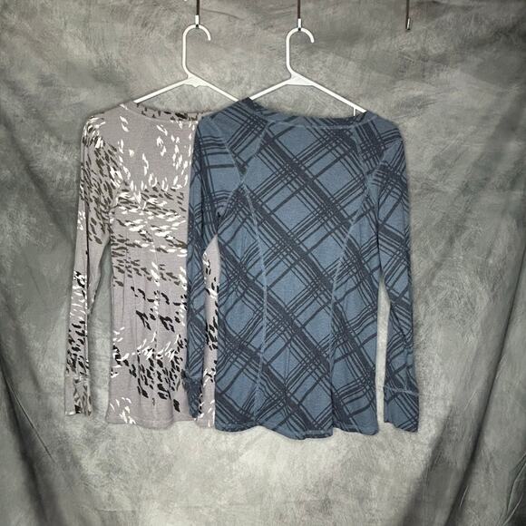 Lot 2 PJ Layering Tops Women S/XS COZY Brand Comfy Cotton Blend Winter Errands - Picture 2 of 11